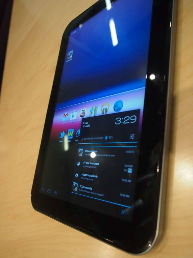 In pictures Toshiba's giant tablet PC & Tech Authority